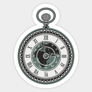 Vintage Watch | Victorian Watch | World Sticker